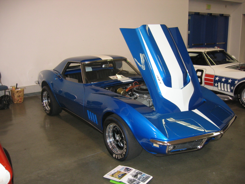 James Garner's 1968 Corvette American International Racing Team Rare